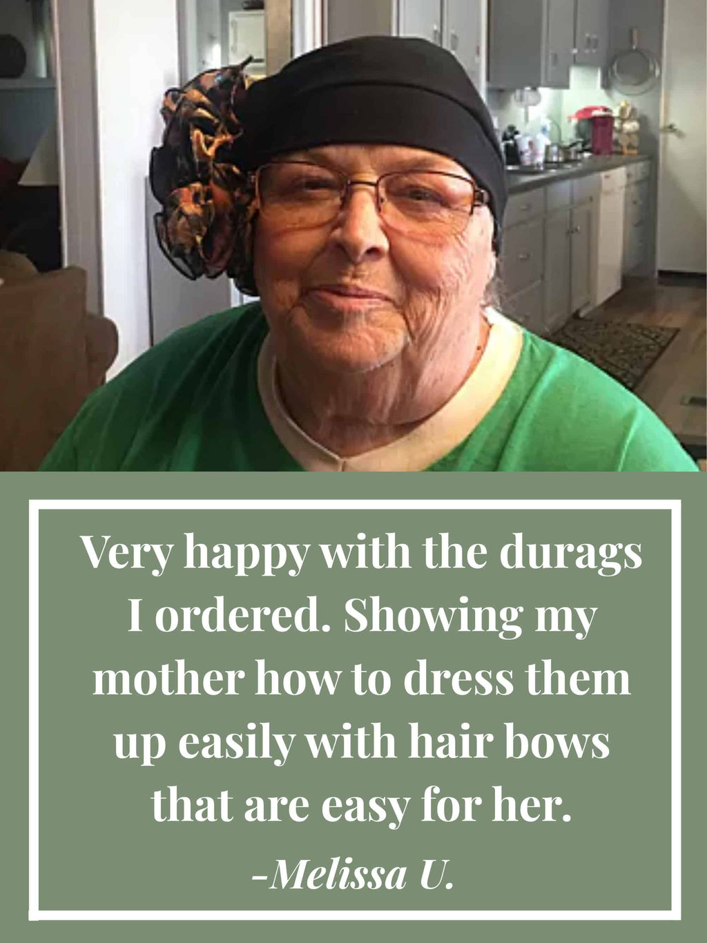 100% Organic Cotton Tie Back Headwrap | Women’s Durag / Doo Rag