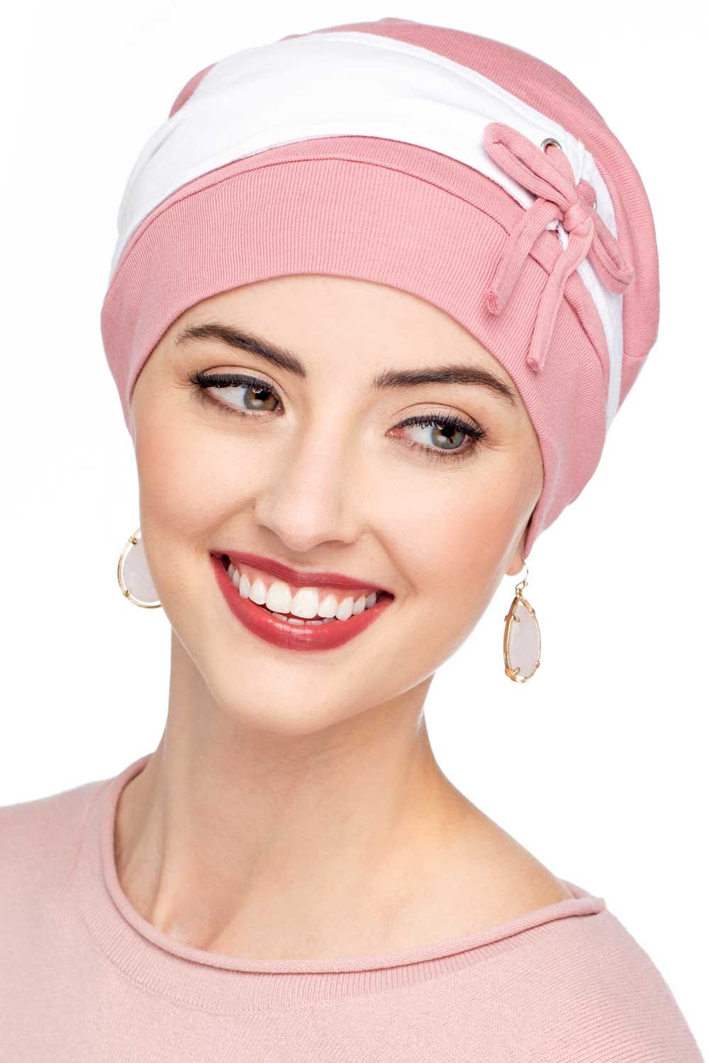 Korsett-Schlouchy-Mütze | 100 % Bio-Baumwolle, Schlouchy Snood Beanie Mütze