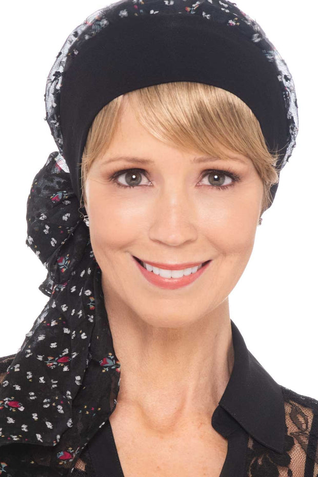 Perfect Style Fringe Bangs by Cardani | Heat Friendly Bangs for Scarves, Hats & Turbans