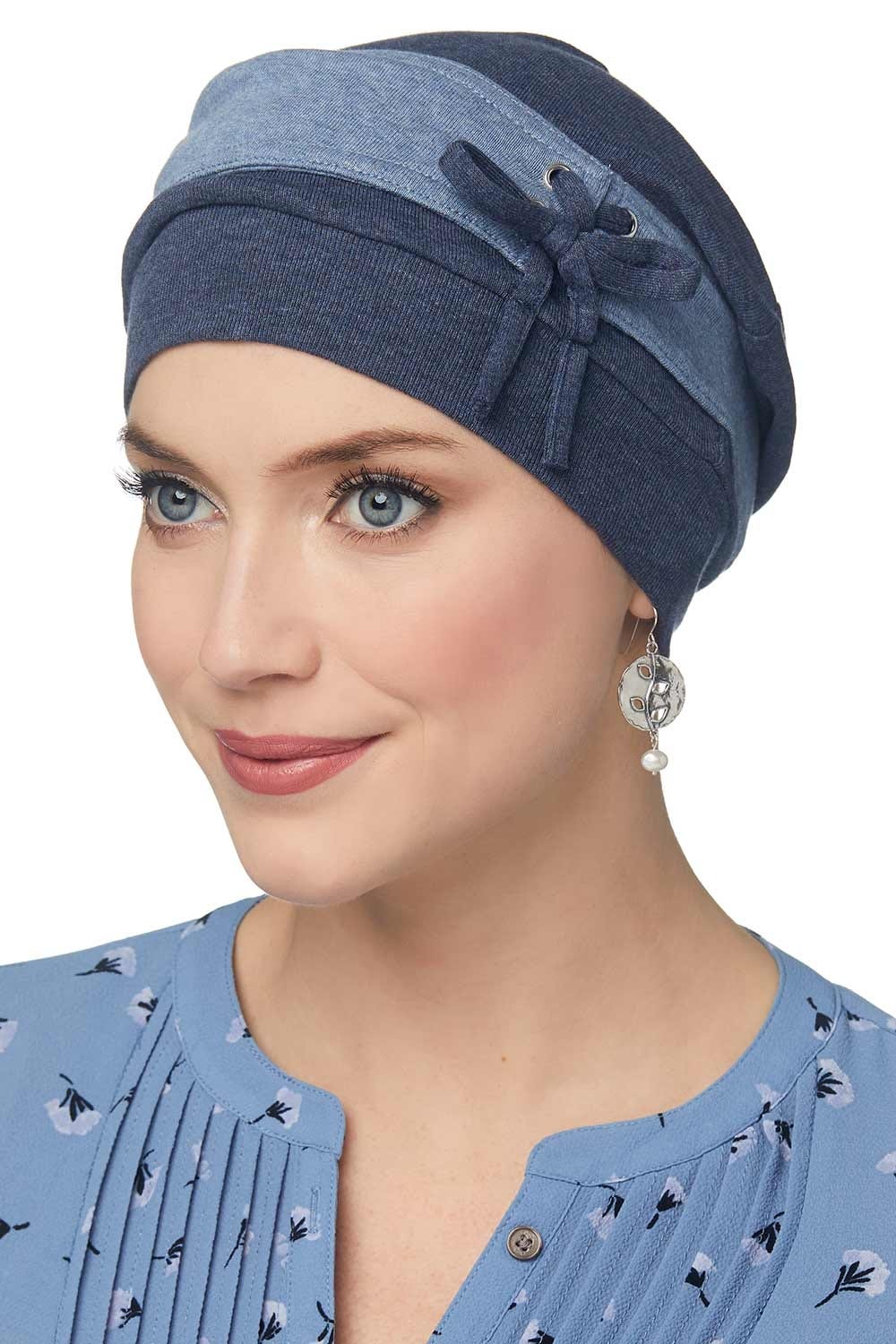 Corset Slouchy Hat | 100% Organic Cotton Slouchy Snood Beanie Cap