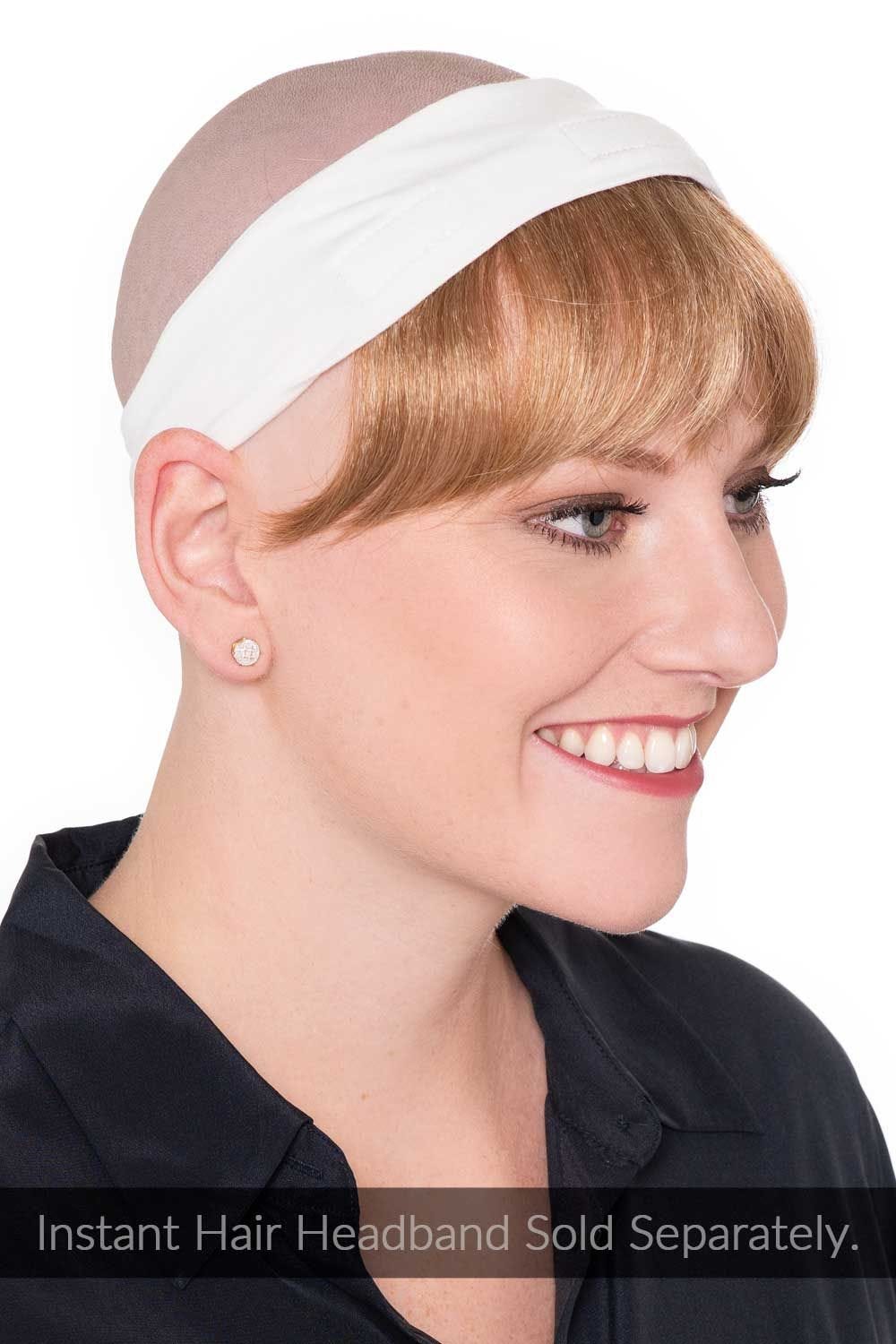 Perfect Style Fringe Bangs by Cardani | Heat Friendly Bangs for Scarves, Hats & Turbans