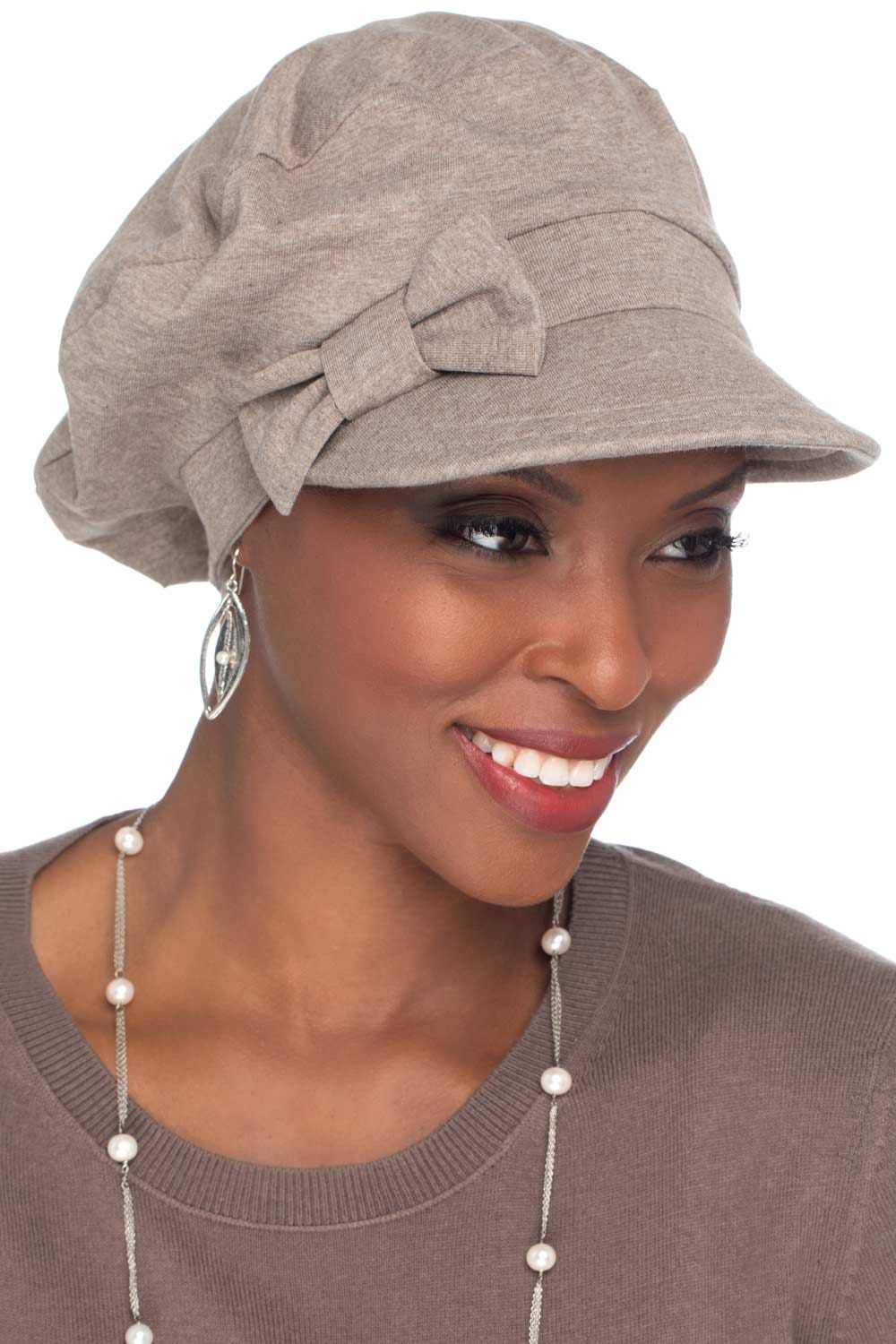 Bamboo Viscose Versatility Newsboy Hat by Cardani | Soft Women's Baseball Paperboy Cap